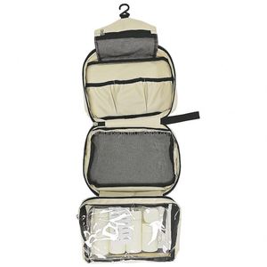 Bolsa de Viaje Colgante para Cosméticos y Artículos de Higiene con Cierre, Gancho y Accesorios para Damas y Caballeros - Product Image 2