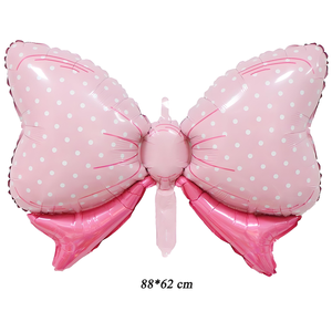 Caramella blu rosa viola fiocco palloncino festa di <span class=keywords><strong>compleanno</strong></span> festa di nozze celebrazione del punto dell'onda grande fiocco decorazione palloncino - Product Image 2