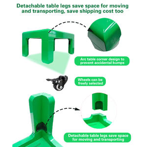 Table tactile d'enseignement interactive pour enfants avec étuis d'apprentissage colorés, table de jeu éducative pour l'apprentissage précoce des enfants - Product Image 5
