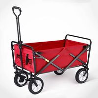 Chariot utilitaire pliable à quatre roues en métal léger, étanche, ultra-léger, avec poignée réglable, personnalisable avec logo, idéal pour le shopping – Direct Usine