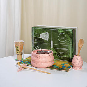 Juego de Batidor de <span class=keywords><strong>Matcha</strong></span> de Cerámica de Diseño Japonés Ecológico, Incluye Tazón de <span class=keywords><strong>Matcha</strong></span>, Soporte para Batidor, Reposabrazos, Paño de Cocina, Kit de <span class=keywords><strong>Matcha</strong></span> de 7 Piezas - Product Image 5