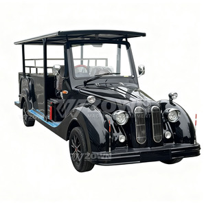 Cercueil électrique vintage personnalisé à 4 roues en acier, véhicule funéraire rétro durable, spécial pour les événements commémoratifs - Product Image 2