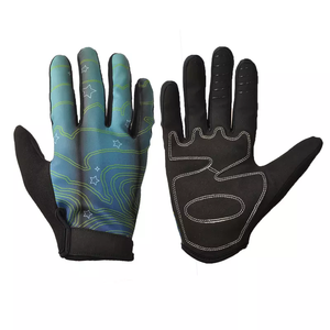 Gants de vélo à doigts complets, gants de vélo antidérapants de protection pour la conduite à vélo - Product Image 1