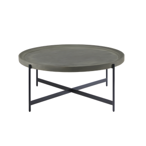 Custom Shape GFRC Concrete Coffee <b>Table</b> Factory Direct OEM Indoor Outdoor Cement <b>Sofa</b> <b>Table</b> For Hotel Patio Furniture - Product Image 1