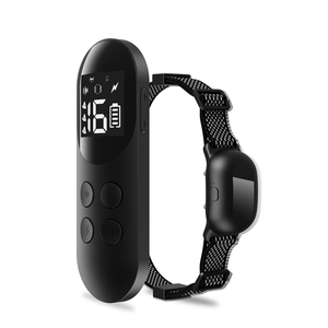 Collar de entrenamiento eléctrico recargable para perros, antiladridos, resistente al agua, antiladridos, control remoto - Product Image 1