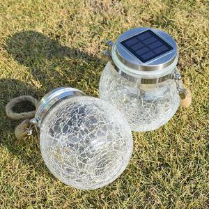 Luz Decorativa Portátil à Prova d'Água IP65, Luz LED <span class=keywords><strong>Solar</strong></span> para Jardim, Lâmpada de Jarro de Vidro Quebrado - Product Image 4