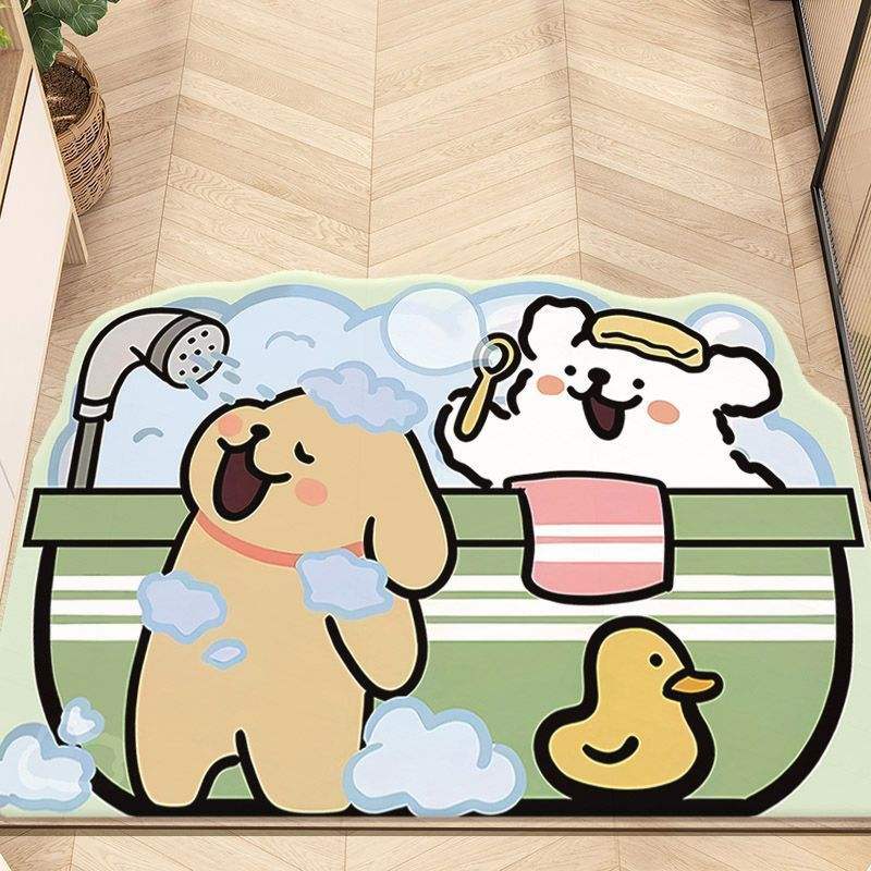 สุนัขอาบน้ำฟองสบู่