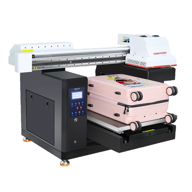 Multifunction 5070 UV Inkjet Flat Bed Machine Print Phone Case Glass Bottle Pen PVC Acrylic Ceramic Wood Metal UV Effect Printer