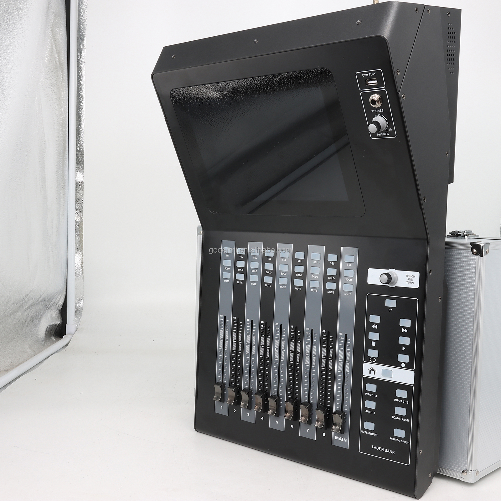 Gooermi DMI3 プロフェッショナルサウンドミキサー 16チャンネル