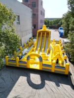 Vente en gros de château gonflable commercial gonflable pour enfants avec toboggan combo
