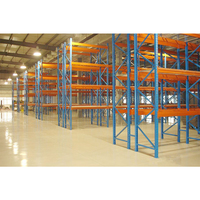 Étagère de stockage de fûts d'huile en acier/fer robuste sur mesure à 2/5 niveaux avec étagères réglables pour entrepôt