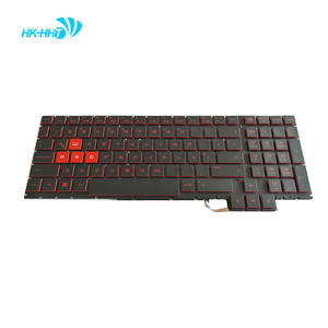 Piezas de <span class=keywords><strong>Notebook</strong></span> Teclado retroiluminado rojo <span class=keywords><strong>15</strong></span>-CE para HP <span class=keywords><strong>OMEN</strong></span> <span class=keywords><strong>15</strong></span>-ce198wm <span class=keywords><strong>15</strong></span>-ce199nr <span class=keywords><strong>15</strong></span>-ce011dx <span class=keywords><strong>15</strong></span>-ce013dx Sp Teclado español - Product Image 2
