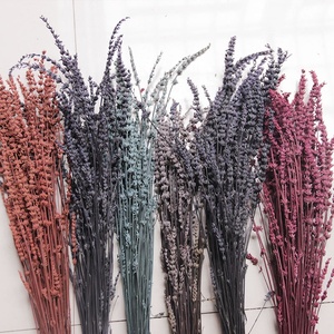 Fleurs de haute qualité 80g/bouquet, bouquet personnalisé de fleurs de lavande séchées bleues pour la décoration de la maison/du mariage - Product Image 6