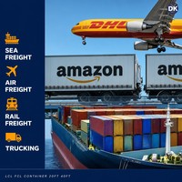 Service de logistique internationale DK, expédition de fret FBA, porte à porte, États-Unis, Royaume-Uni, vendeur Amazon, conteneur, fret en vrac