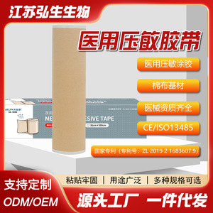 OEM/ODM pressure-sensitive tape, medical adhesive plaster, easy-tear adhesive, zinc <b>oxide</b>, for chapped hands and feet. - Product Image 2