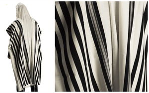 <span class=keywords><strong>Keter</strong></span> Tallit Lana Tradicional Tallit Real Tunecino Turco Lana Tallit - Product Image 2