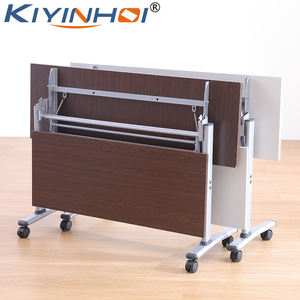 สตูดิโอบันทึกข้อมูลตามหลักสรีรศาสตร์แบบพับได้ โต๊ะเล็ก ท็อปความสูงปรับได้ แล็ปท็อปแบบพกพาประสาทสัมผัส โต๊ะพับได้ - Product Image 4