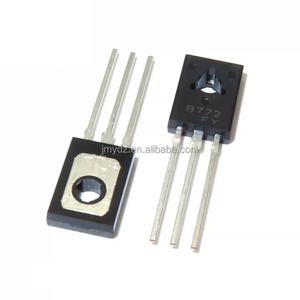 Transistor PNP 2SB772 3A/40V, Transistor de Potencia de Audio B772, Inserción Directa TO-126 - Product Image 1