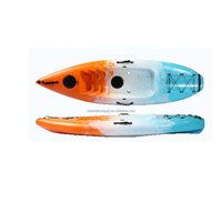 Nouveau design 3 personnes sièges de pêche Pvc bateau de pêche lacs et rivières bateau/Kayak petit dauphin plastique coloré plastique famille 2 + 1 2 pièces