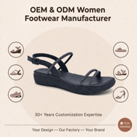 Sandales à plateforme pour femmes, EVA 5 mm, cuir PU, semelle épaisse, tongs d'été pour la plage