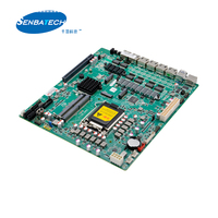 Carte mère R590V 6 I226V Lan LGA1200 DDR4 VGA HD 7 USB 2 COM ATX avec options de bypass, SIM, TPM et pare-feu
