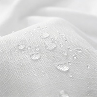 Rideau de douche en polyester imperméable de luxe minimaliste 72"X72", design personnalisé, écologique, lavable, impression numérique