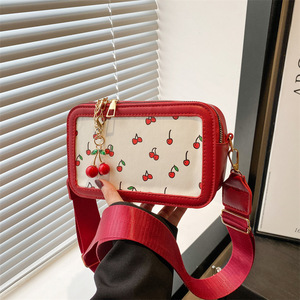 Productos de Moda, <span class=keywords><strong>Bolso</strong></span> de Hombro <span class=keywords><strong>Pequeño</strong></span> Cuadrado Estilo Coreano para Mujer, <span class=keywords><strong>Bolso</strong></span> Bandolera Estampado, <span class=keywords><strong>Bolso</strong></span> Moderno para Teléfono Móvil - Product Image 1