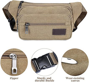 Logo personnalisé Voyage Running Activités de Plein Air Vélo Camping Randonnée Multifonctionnel Portable Étanche Sac de Taille Ceinture - Product Image 6