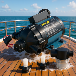 Bomba de Agua Autocebante Vevor de 12V CC, 7 GPM, 60 PSI Máx., para Uso Marino - Product Image 2