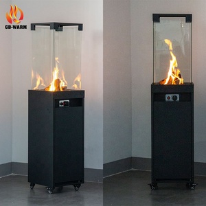 <span class=keywords><strong>Chauffage</strong></span> extérieur de <span class=keywords><strong>terrasse</strong></span> à gaz au gaz pour l'Europe approuvé CE avec flammes dansantes visibles de tous les côtés - Product Image 2