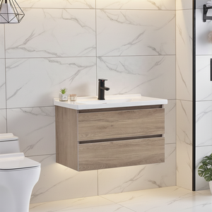 Mobili da Bagno a Parete Moderni con Lavabo e Armadietto 800mm, Vendita all'Ingrosso di Fabbrica - Product Image 6