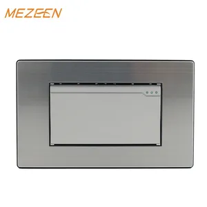 Electrical supplies stainless steel plate 1 gang wall switches America standard wall switch light switch