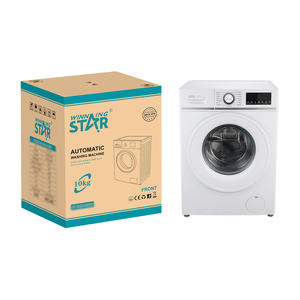 WINNING STAR ST-XQG100DP <span class=keywords><strong>Machine</strong></span> à <span class=keywords><strong>laver</strong></span> à chargement frontal entièrement automatique avec écran LED intérieur en acier inoxydable 220-240V - Product Image 1