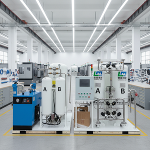 220V PSA yüksek saflıkta oksijen jeneratörü yeni üretim tesisi O2 gaz jeneratörü kullanın - Product Image 2