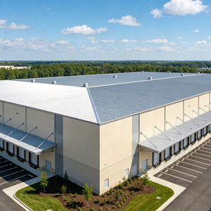Edificio de Estructura de Acero Prefabricado Directo de Fábrica, Almacén Metálico Antisísmico Duradero para Almacenamiento Industrial - Product Image 4