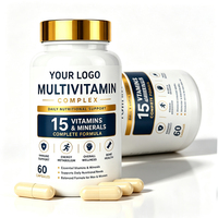 Complément alimentaire pour femmes en capsules avec vitamine D3, calcium, fer, folate, biotine, formule nutritionnelle complète pour femmes
