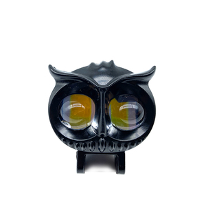 ไฟหน้ามอเตอร์ไซค์ ADT ขนาด 2.5 นิ้ว 12V-20V ไฟสปอตไลท์ LED สีขาวเหลือง ไฟมอเตอร์ไซค์แบบสองสีรูปนกฮูก - Product Image 1