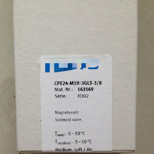 Elettrovalvola Cpe24-m1h-3glswbr-<span class=keywords><strong>3</strong></span>/8 163169 Nuova Cpe24m1h3gls3/wbr8 - Product Image 1