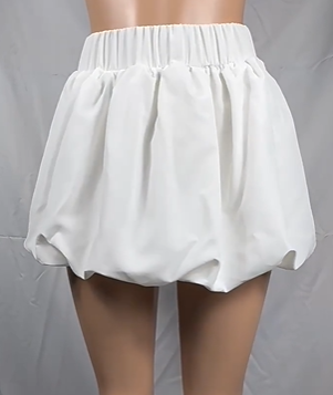 Z707ST06 White skirt