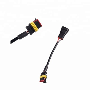 SANVI High Quality HID Ballast Adapter Cable with Ceramic Ring Plug Ballast Connector for D1S D3S Ballast to Bulb Harness Cable - Product Image 4