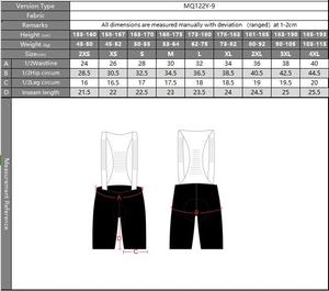 Pantaloncini da <span class=keywords><strong>Ciclismo</strong></span> Imbottiti Personalizzati Mcycle Pro Team, Asciugatura Rapida, Leggeri, Riflettenti, Senza Cuciture, MOQ 5 Pezzi - Product Image 4