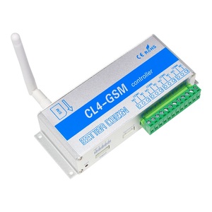 <span class=keywords><strong>SMS</strong></span> GSM APP 4チャンネルリレースイッチコントローラCL4-GSMゲートドアオープナーサポート温度湿度モニターパワーフェイルアラーム - Product Image 1