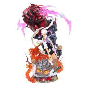 33cm Nouvelle figurine d'anime japonais GK Luffy Modèle Jouet One-Pieces XS Five Gear Awakening Action Figure - Product Image 5