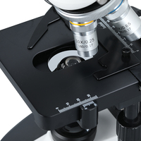 Medical Compound Biological Microscope WF10X/18mm HuaGuang XSP-107 Sliding Binocular White Head Double Layer Mechanical Stage