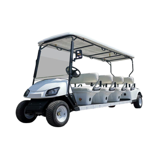 कारखाना अनुकूलित 8-सीटर लीड एसिड इलेक्ट्रिक गोल्फ कार्ट से सुसज्जित सौर पैनल <span class=keywords><strong>12</strong></span> इंच टायर आउटडोर उपयोग 48v 5kw मोटर 90 किमी - Product Image 4