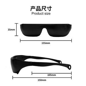 Máscara Protectora Ocular para Láser, Opaca, 0% de Transmitancia de Luz, Lente de 1.5mm, Fabricada en Shenzhen, para Fotorejuvenecimiento y Uso con OPT - Product Image 3