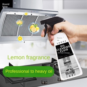 Limpiador Líquido para Campanas Extractoras y Cocinas, Desengrasante Potente, Eliminador <span class=keywords><strong>de</strong></span> <span class=keywords><strong>Grasa</strong></span> y Humo, Quitamanchas <span class=keywords><strong>de</strong></span> Aceite Pesado, en Botella con Pulverizador - Product Image 4