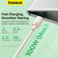 Câble de charge rapide série Habitat Type-C vers Type-C 100W pour IPhone 15