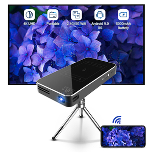 Hotack人気X1 LCD LEDポータブルミニ屋外プロエクターHD
