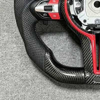 Volant en fibre de carbone pour BMW F30 F10 F15 F16 F31 F20 F25 E90 F01 F90 F25 F22 F36 F33 F32 E60 E71 E82 E90 F80 F82 F84 F87